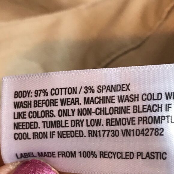 Cat & Jack Tan School Pants Girls Size 10 Plus - Picture 5 of 14